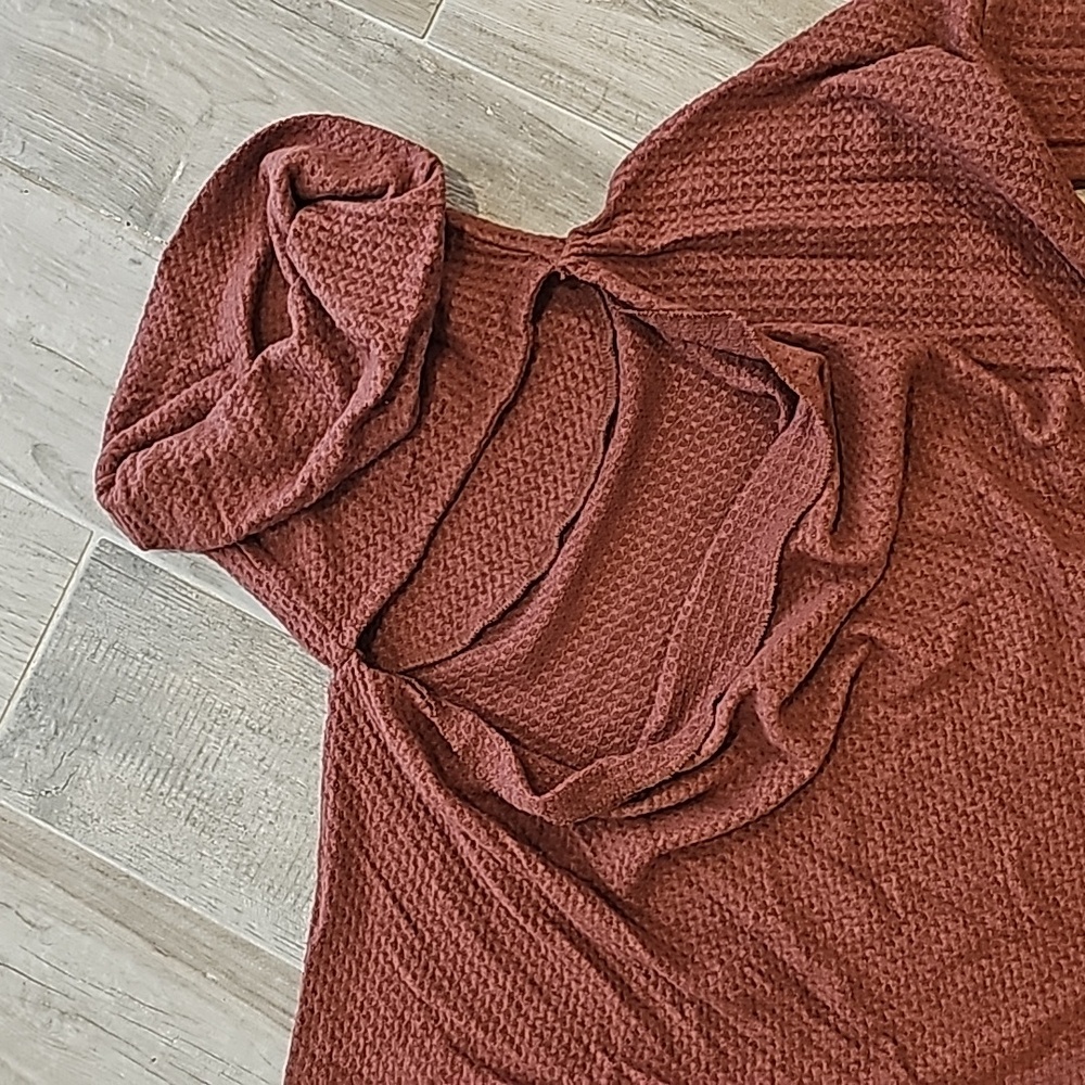 Express Turtle Neck Waffle Knit - image 4